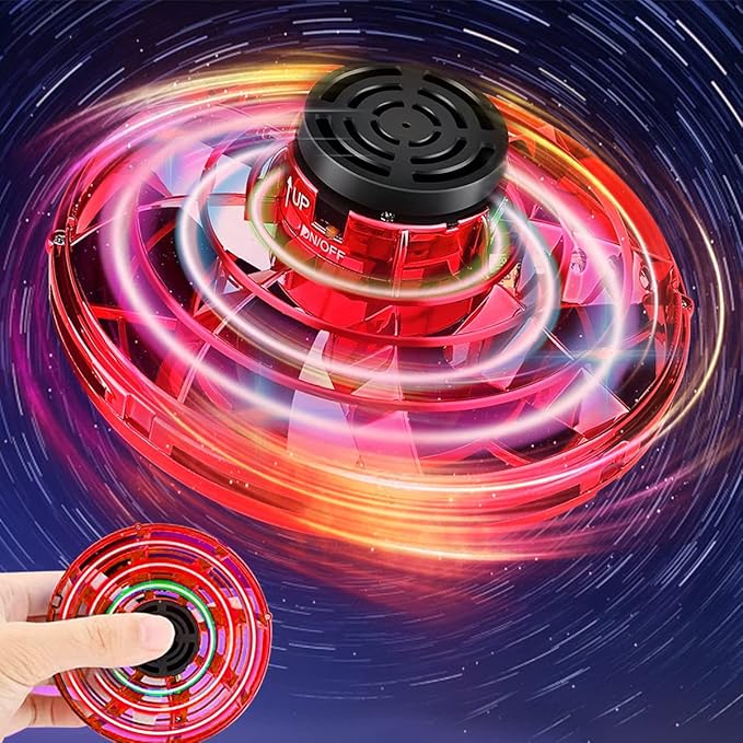 Синий LED-спиннер с защитным корпусом
